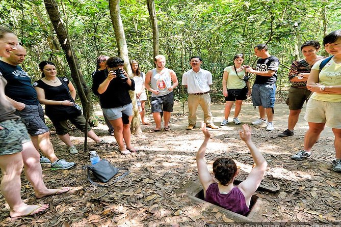 Cu Chi Tunnels - Half Day Luxury Tours - Inside the tunnel system