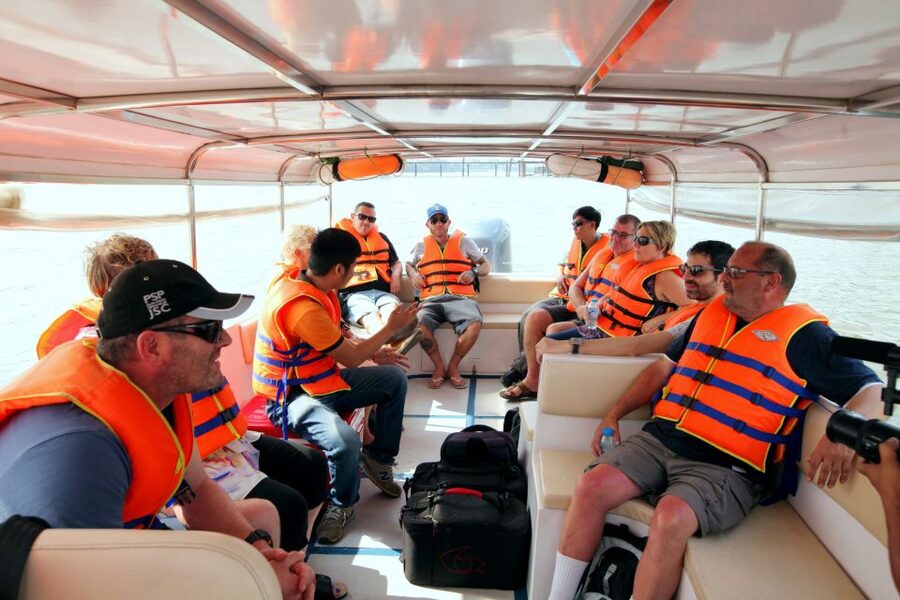 Cu Chi Tunnels Luxury Speed Boat Half Day Tour - Tapioca, hot tea, and a filling Vietnamese lunch