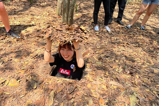 Cu Chi Tunnels & Mekong Delta Small-Group Tour from Ho Chi Minh - Entering the Cu Chi Tunnels after a 1.5-hour drive