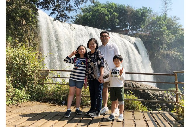 Da Lat: 3 Waterfalls Tour (Datanla - Elephant - Pongour) - Elephant Waterfall and the current closure
