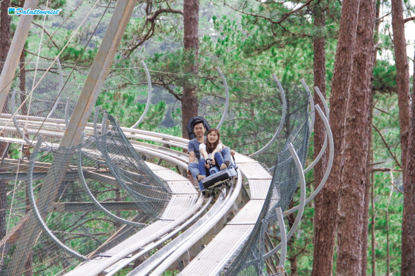 Da Lat: Datanla New Alpine Coaster Experience Entry Ticket - The 20-meter waterfall and Prenn Pass setting