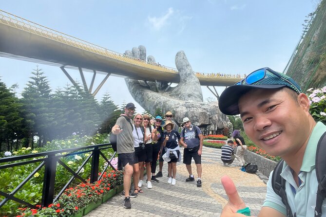 DA NANG Ba Na Hills, Golden Bridge & Cable Cars PRIVATE TOUR - Love Bridge and the ride back to your hotel