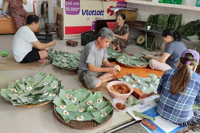 Da Nang Food Tour Motorbike & Sightseeing By Ao Dai Lady Rider - APEC Park offers a short riverside pause