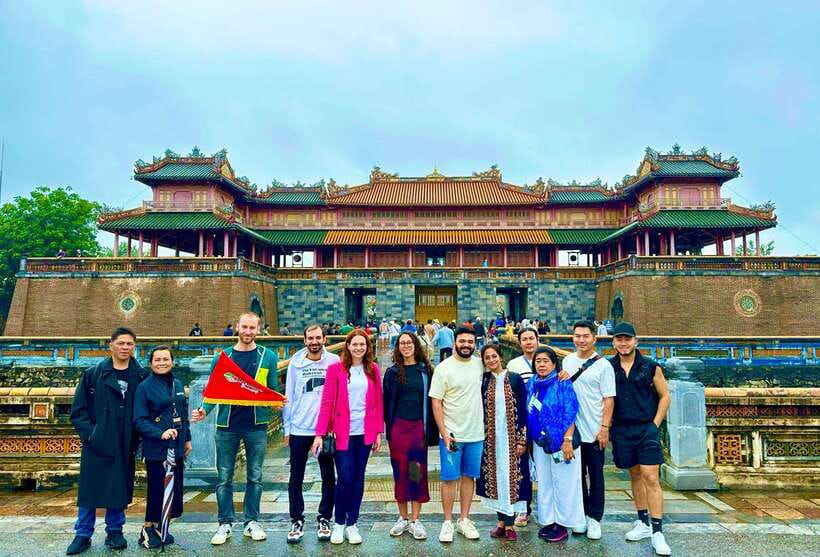 Da Nang: Hue Imperial Day Trip, Hai Van Pass Train, & Lunch - The striking Khai Dinh Royal Tomb