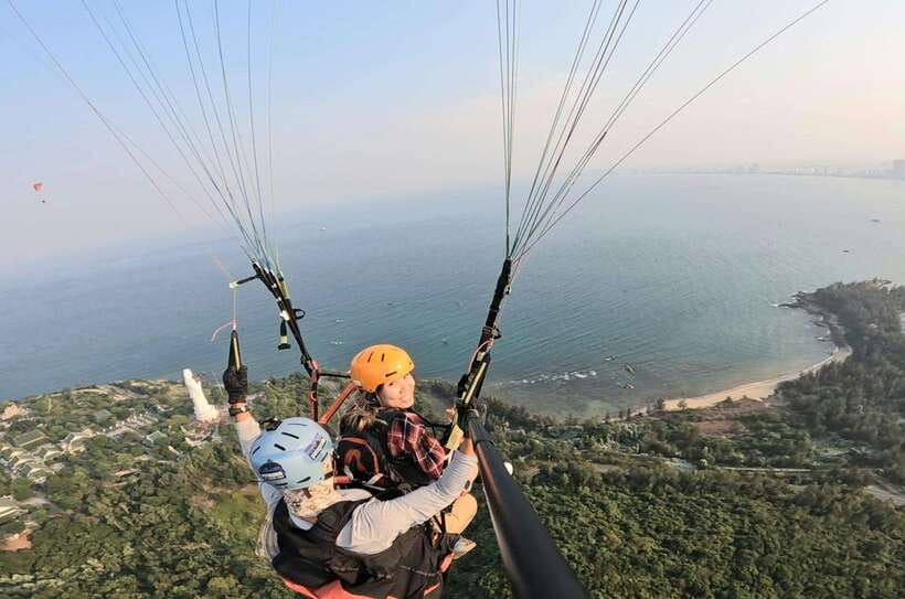 Da Nang Private paragliding experience on Monkey Mountain - Who will enjoy this flight most?