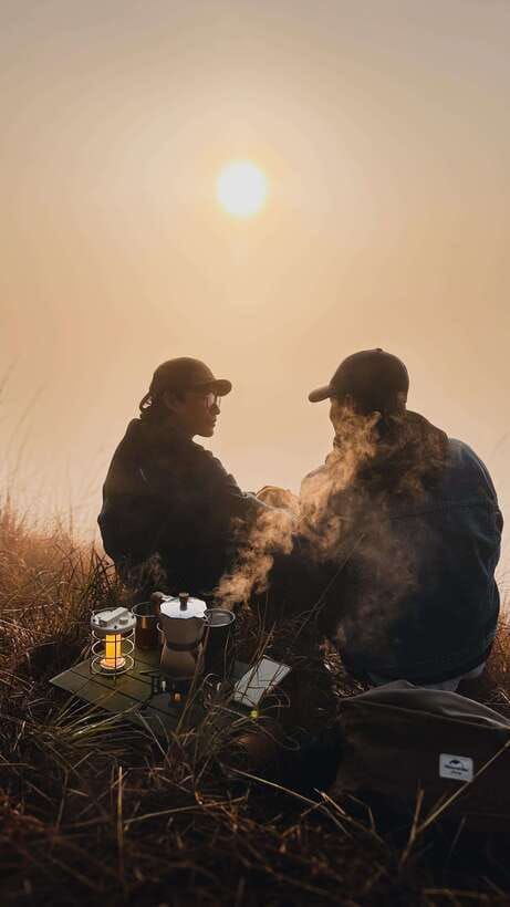 Dalat: Cloud Chasing packaged hike - Sunrise Pickup Included - Star-filled darkness, forest details, and local stories
