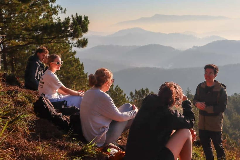 Dalat: Cloud Chasing packaged hike - Sunrise Pickup Included - Sunrise from Dalat’s second-highest peak