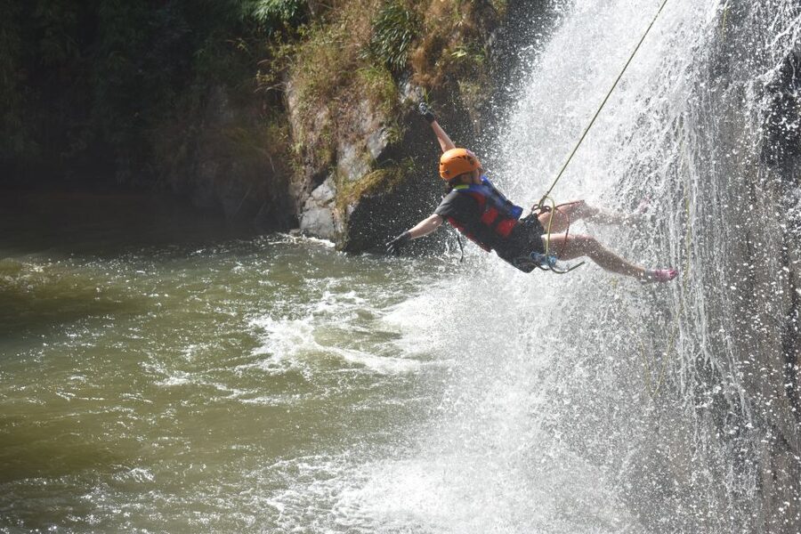Dalat: Extreme Canyoning Adventure - The Washing Machine brings the biggest jolt