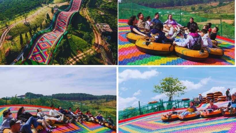 Dalat: Mario kart - Mongo Land - Countryside Tour - Mongo Land is playful, colorful, and extra