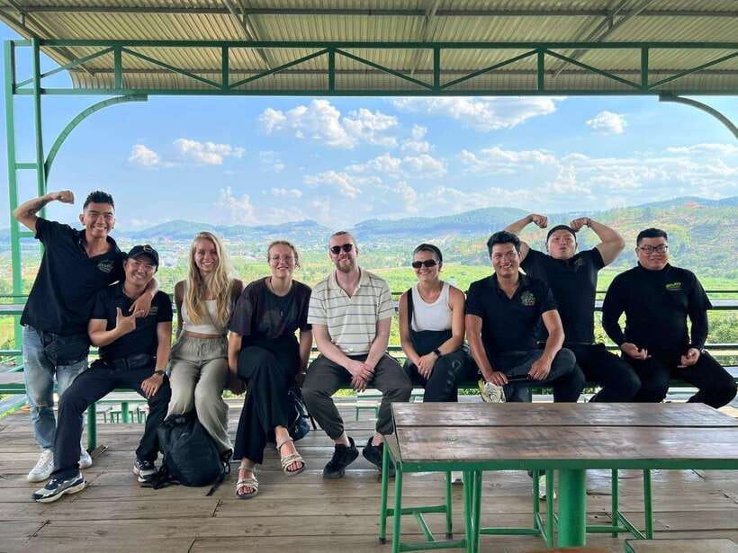 Dalat: MOTORBIKE TOUR TO PONGOUR FALLS- SILK- COFFEE FARM - What the Guides Add to the Day