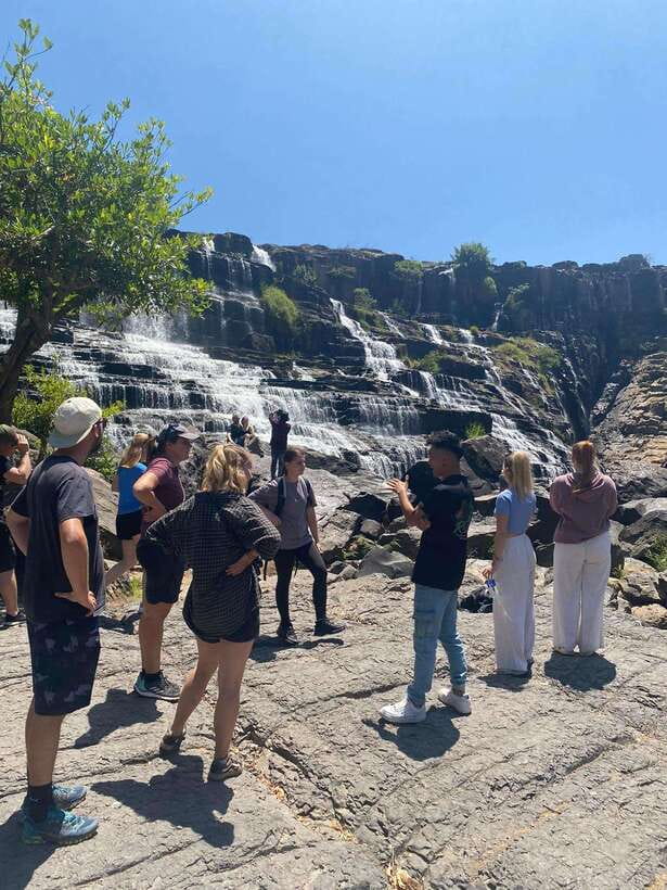 Dalat: Three Waterfalls Small Group Tour - Alpine Coaster - Linh An Pagoda and the huge Buddha figures