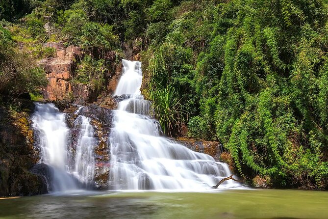 Dalat Top Tourists Sights - Waterfall & Go kart-Mario Kart - Datanla Waterfall and the ride through the pines