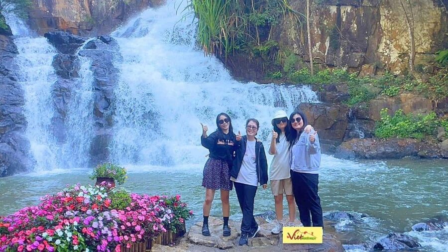 Dalat Top Tourists Sights - Waterfall & luge kart/Mario kart - Clay Tunnel and Da Lat in sculpted earth