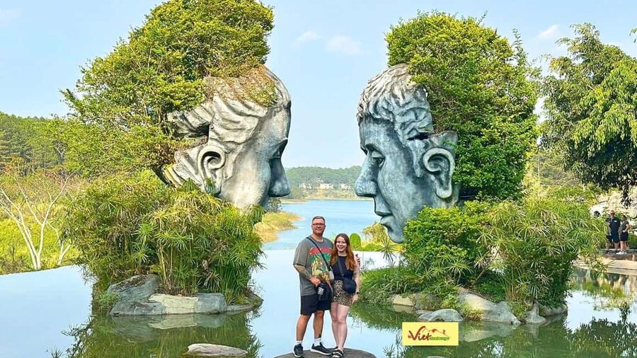 Dalat Top Tourists Sights - Waterfall & luge kart/Mario kart - Lunch and the shift into the afternoon