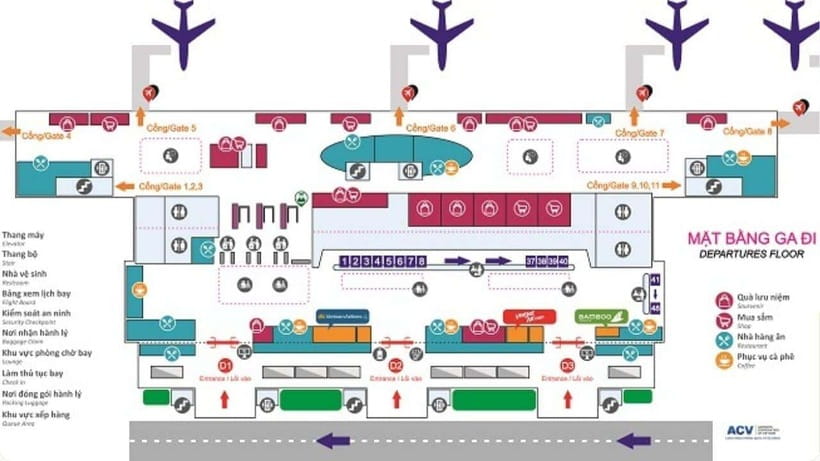 DaNang: Fastrack in DAD inter airport - The optional 4G SIM with 15 days of data