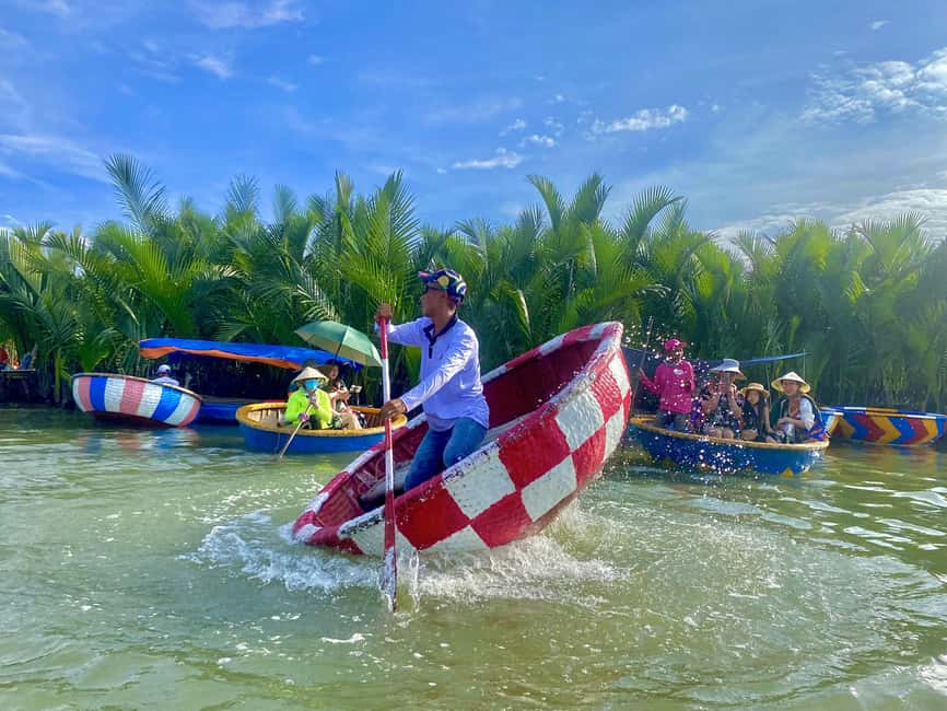 Danang: Hoi An, Marble Mountains or Bay Mau Coconut Forest - Lady Buddha and the Son Tra stop