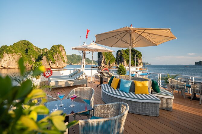 Day Tour Serenity Cruise at Lan Ha Bay from Hanoi, Hai Phong - Cai Beo Fishing Village and the first bay views