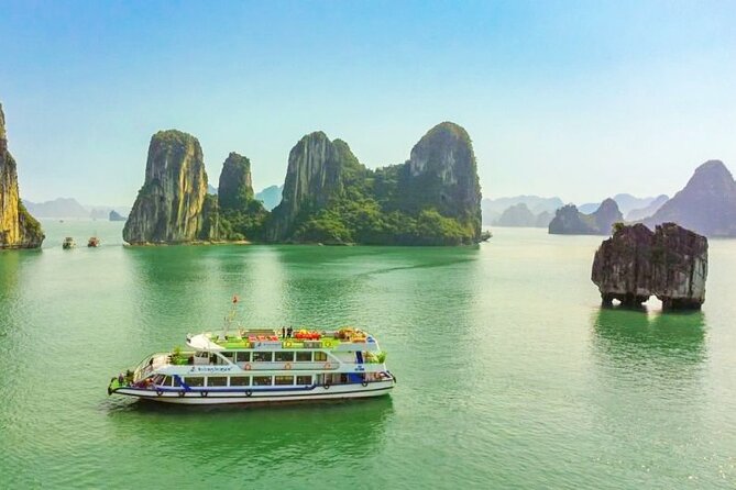 DELUXE Halong Cruise 1 Day Tour From Hanoi - Daily Operated - Lunch with Vietnamese and seafood dishes