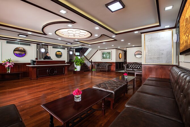 Dora Cruise - Luxury 5 Star Cruise in Halong Bay & Lan Ha Bay (2D1N) - Leaving Hanoi for Tuan Chau Harbor