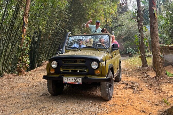 Duong Lam Village & Ba Vi National Park Jeep Tour From Hanoi - The Jeep ride from Duong Lam toward Ba Vi