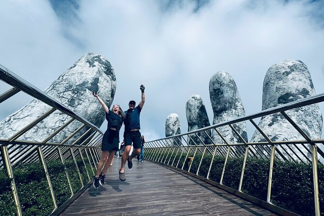 Early morning Ba Na Hills - Golden Hand Bridge - PRIVATE TOUR - Buying tickets and reaching the Golden Bridge