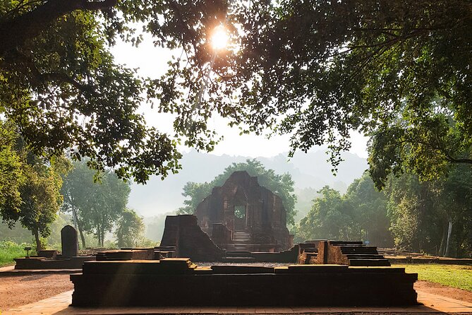 Early Morning My Son Sanctuary Trip w. Champa Food & Coffee - What the Champa explanation adds