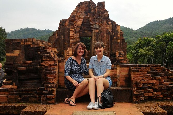Early Morning My Son Sanctuary Trip w. Champa Food & Coffee - Breakfast with Quang noodles, mochi, and coffee