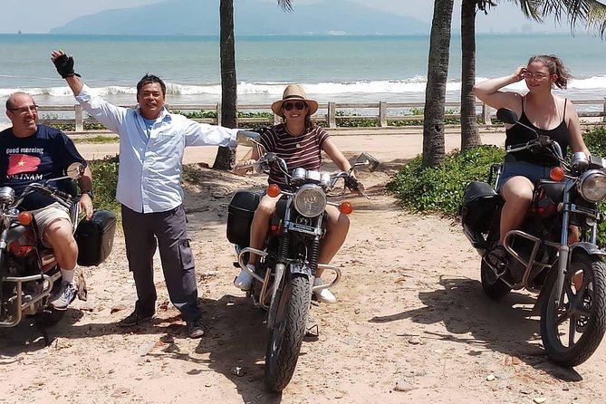 Easyrider from Hoi An to Hai Van Pass One day loop with Mr Thong - Lang Co Beach and the mountain-to-sea views