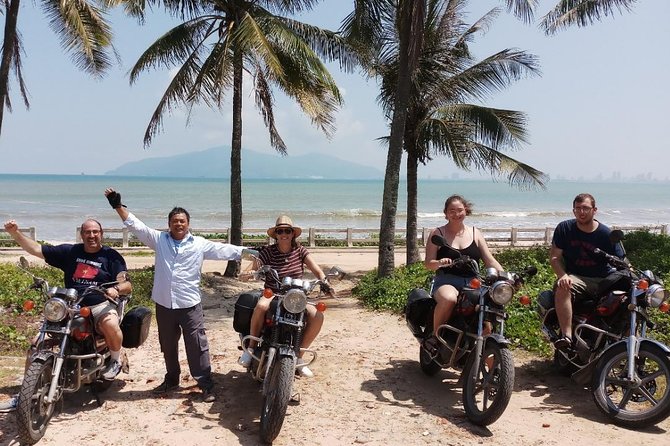 Easyrider from Hoi An to Hai Van Pass One day loop with Mr Thong - My Khe Beach and the coastal ride