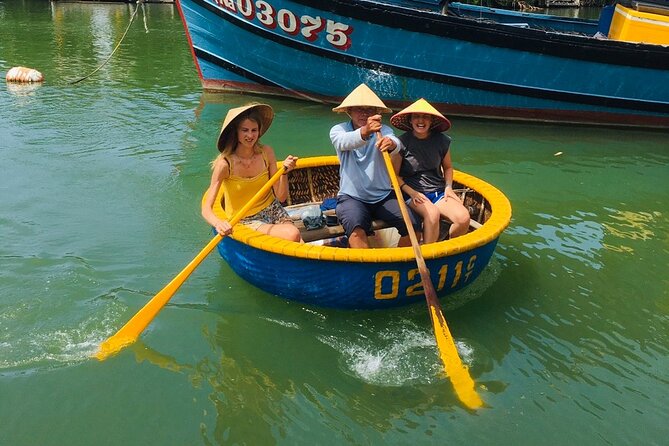 Eco Basket Boat By Bicycle and Vietnamese Set Menu - Leaving Hoi An by bicycle