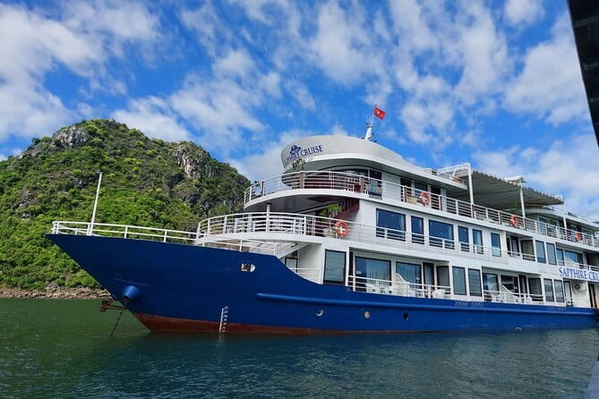 Emeraude Cruise 2 days 1 night Ha Long Bay Tour - Sundeck crêpes and the pearl village