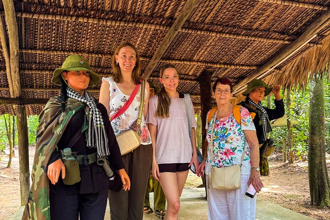 Explore Cu Chi Tunnels With Private Tour From Ho Chi Minh City - Entering the widened tunnel sections