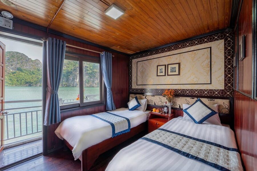 From Hanoi: 2-Day Ha Long Bay Boat Tour - Boarding the boat and settling into your cabin
