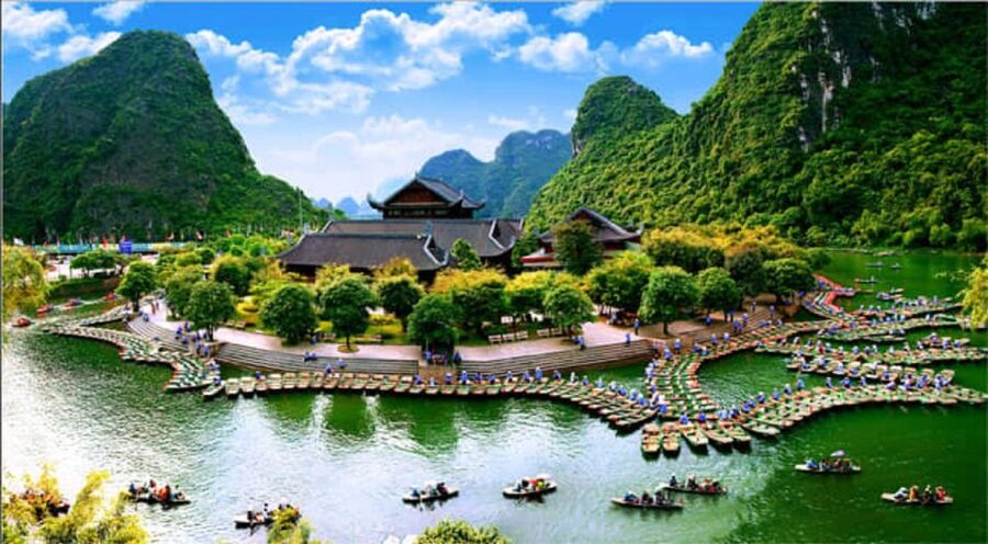 From Hanoi: 2-Day Ninh Binh Tour with Ha Long Bay Cruise - Buffet lunch and Tam Coc’s river route