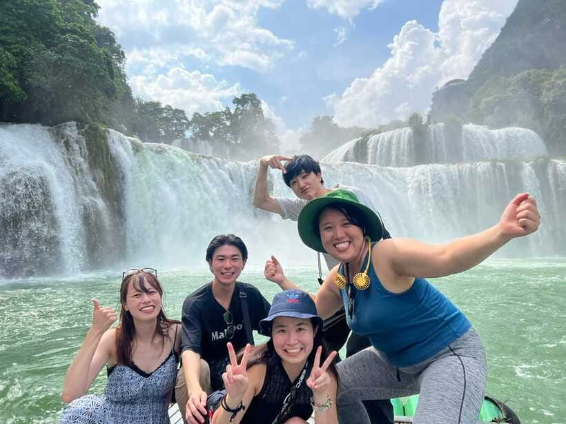 From Hanoi: Ban Gioc Waterfall & Angel Mountain 2-Day Tour - Truc Lam Pagoda and the first view of the falls