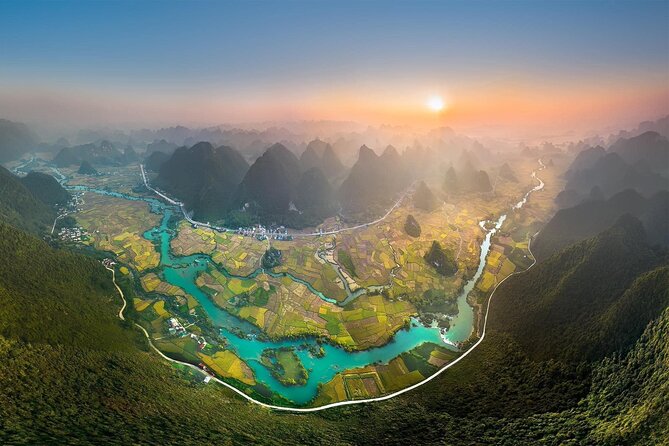From Hanoi: Ban Gioc Waterfall - Angel Mountain 2nights/1day - Cao Bang’s village roads and the first taste of the province