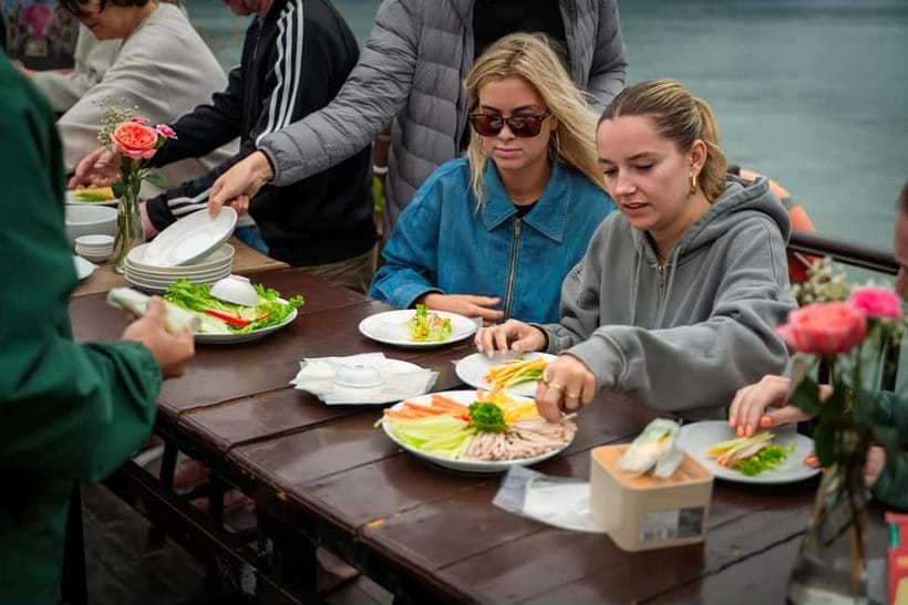 From Hanoi/Cat Ba: Lan Ha Bay Full-Day Boat Trip - Lunch near Ong Cam Islet