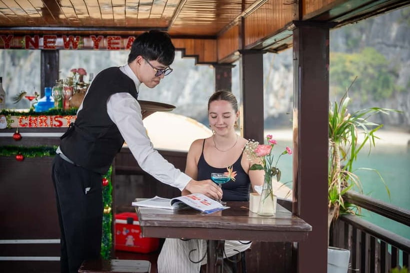 From Hanoi/Cat Ba: Lan Ha Bay Full-Day Boat Trip - Ba Trai Dao for swimming and boat jumping