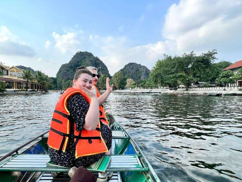 From Hanoi: Full-Day Ninh Binh Highlights Small Group Tour - The Tam Coc sampan ride through three caves