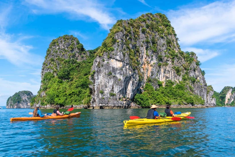 From Hanoi: Ha Long Bay Save-Cost Tours - Big & Small Groups - Luon Cave by kayak or bamboo boat