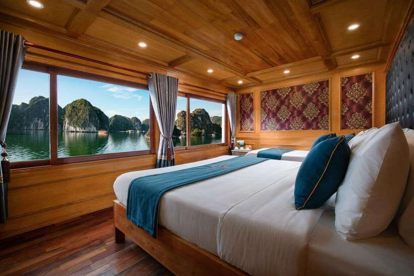 From Hanoi: Ha Long & Lan Ha Bay 2-Day Cruise with Meals - Day one: karsts, kayaks, and a bay swim
