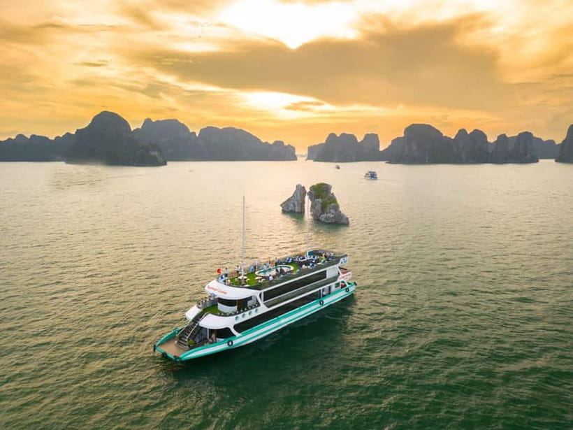 From Hanoi: Halong bay Luxury tour on 5 star cruise - The Hanoi pickup and three-hour road journey