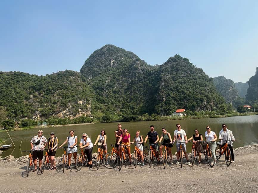 From Hanoi: Trang An eco-tourism - Hoa Lu ancient & Mua Cave - Trang An by rowboat