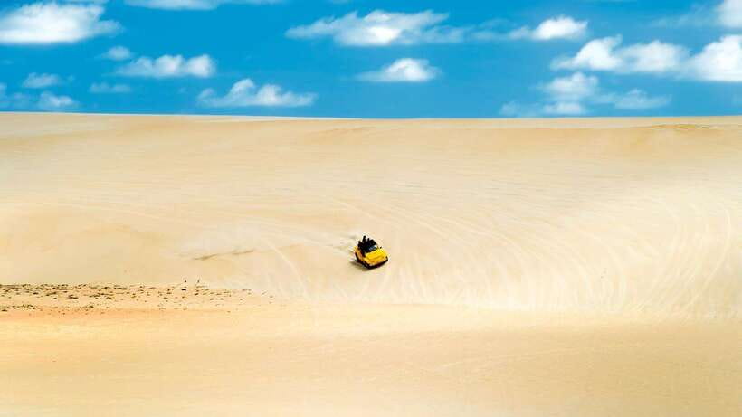 From HCM: Mui Ne Day Trip with Fairy Stream and Sand Dunes - Red Sand Dunes offer quick fun and broad views