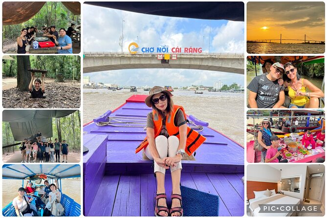 From Ho Chi Minh: Mekong Delta Can Tho Floating Market 2-Day Tour - Cai Rang Floating Market before the city wakes