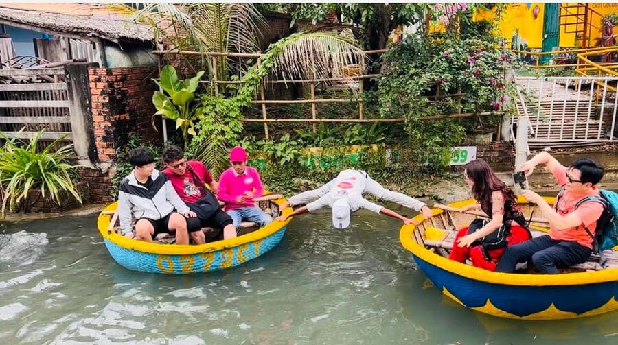 From Hoi An: Bay Mau Coconut Forest Bamboo Basket Boat Ride - What your $12 includes