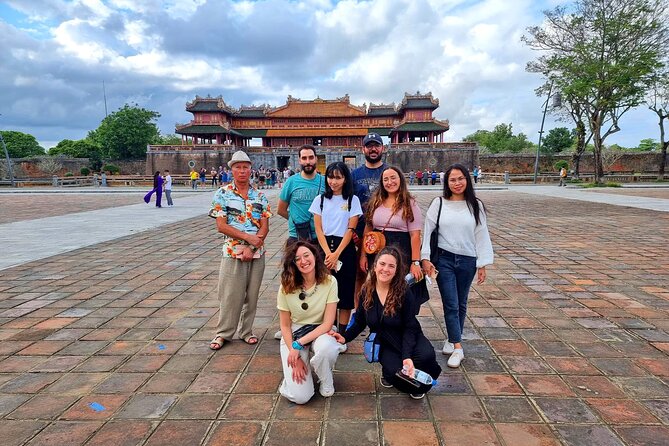 From Hoi An/Da Nang: Hue Imperial City Tour via Hai Van Pass - Entering Hue Imperial City after the long drive