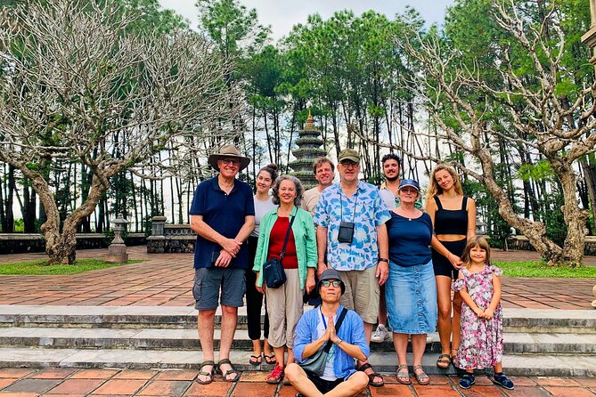 From Hoi An/Da Nang: Hue Imperial City Tour via Hai Van Pass - Thien Mu Pagoda and the stories of the Perfume River