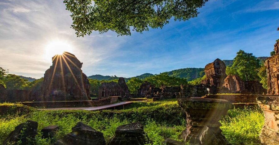 From Hoi An: Day Tour of My Son Temples and Marble Mountain - Marble Mountain means caves, stairs, and views