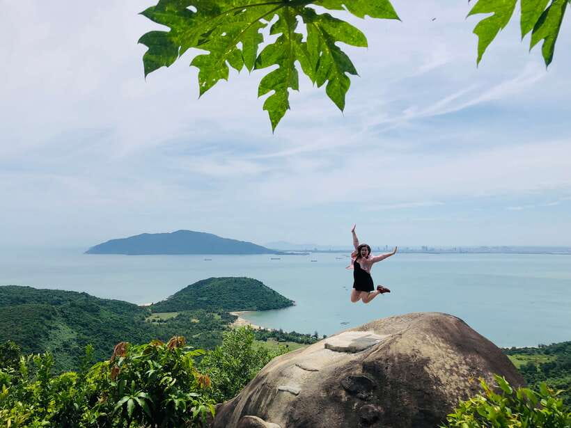 From Hue/Da Nang/Hoi An: Hai Van Pass Tour by Motorbike - The freshwater waterfall stop